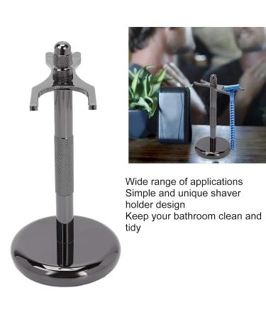 Ankroyu Stainless Steel Razor Holder Stand | Manual Safety Razor Accessory | Bathroom & Shower Room Organizer - Buy Online on GoSupps.com