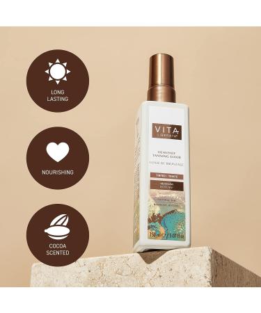 Vita Liberata Heavenly Tanning Elixir - Hydrating Self Tan | 5.0 oz Tinted Medium - Buy Online on GoSupps.com