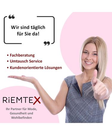 Buy RIEMTEX PREMIUM Compression Stockings Class 2 | Open Toe Thigh Highs for Men & Women | 23-32 mmHg | Anthracite Size 1 | International Shipping Available - Buy Online on GoSupps.com