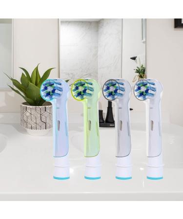 MELTU 2 Pcs Toothbrush Head Covers - Compatible with Oral B Electric Toothbrush Round Heads - White 2 - Buy Online on GoSupps.com