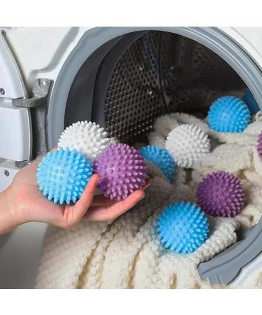 Half Forest Pack of 9 Washing Balls for Washing Machines Wash Balls for Down Jackets Reusable for Laundry Cleaning at Home Washing Machines and Dryers (Blue Pink White) - Buy Online on GoSupps.com
