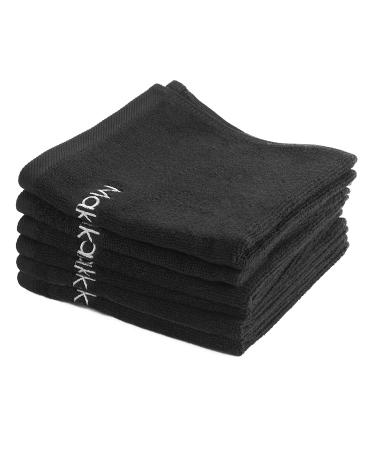 6-Pack Makeup Remover Face Towels 13x13 - Reusable & Ultra Soft 100% Cotton Towel with Headband - Facial Makeup Towel - Buy Online on GoSupps.com