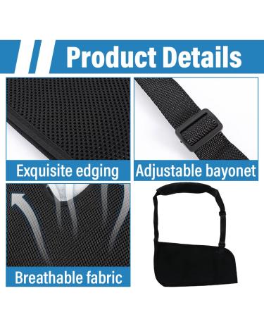 FE2504H1sbddiao26 Arm sling for shoulders arm loops adjustable arm loop with breathable mesh for women and men shoulder strap for broken wrist elbows arm stretched shoulder - Buy Online on GoSupps.com