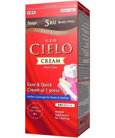 Cielo Hair Color One Push Dark Purple Brown 5RU Color - Buy Online on GoSupps.com