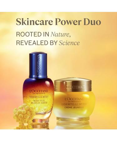 L'OCCITANE Immortelle Divine Cream 50 ml | Vegan & 93% Readily Biodegradable | Natural Alternative to Retinol | Luxury & Clean Beauty Anti-Ageing Moisturizer For All Skin Types - Buy Online on GoSupps.com