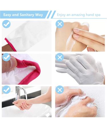Minkissy Nail Art Accessories - Moisturizing Paraffin Wax Gloves for Spa & Mani/Pedi Care - Thermal Hand & Foot Treatments in Red - Buy Online on GoSupps.com