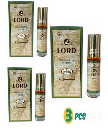 Lord Concentrated Perfume By Crown Perfumes/al-rehab Free From Alcohol 6ml - Buy Online on GoSupps.com
