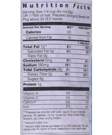 Pamela's Products Gluten-free Bread Mix 4lb Bag, Pack of 3 - Delicious & Easy to Bake - Buy Online on GoSupps.com