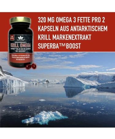 NATURALIE Krill Oil Capsules | Superba Boost | MSC-Certified Antarctic Krill | 120 Laboratory-Tested Capsules | Sustainable & High Quality - Buy Online on GoSupps.com