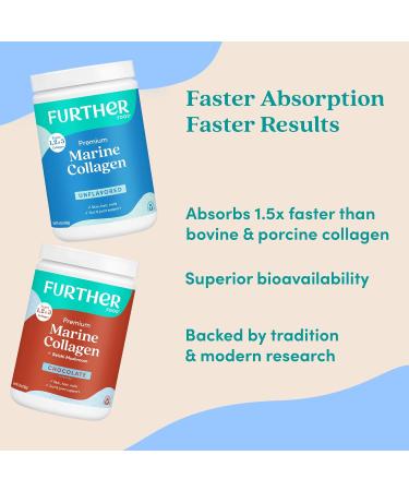Further Food Unflavored Marine Collagen Peptides Powder Wild-Caught Sustainably Sourced Fish Hydrolyzed Type 1 2 & 3 12g Protein 5.93 Oz Unflavored 5.93 Ounce (Pack of 1) - Buy Online on GoSupps.com