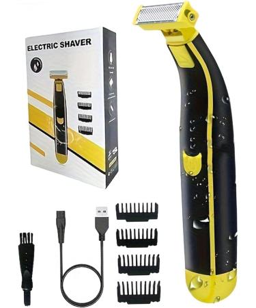 Buy Waterproof Electric Shaver for Men & Women - USB Rechargeable Wet/Dry Facial & Body Trimmer - Buy Online on GoSupps.com