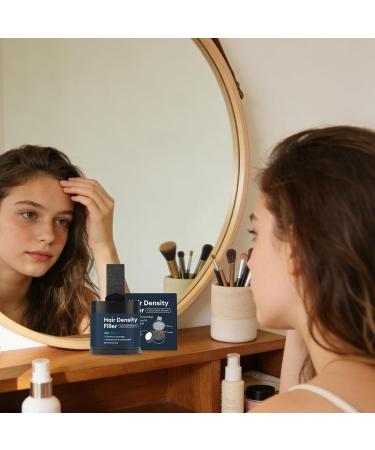 Rooted Hair Powder - Thinning Hair Concealer | Volumizing lightweight formula covers bald spots gray patches receding hairline for men women grandparents dad mother waterproof stain resistant 4g Light Brown1 - Buy Online on GoSupps.com