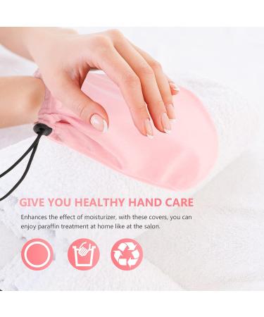 FOMIYES 8 Pairs Wax Thermal Insulation Gloves Hand Treatment Paraffin Gloves Thermal Hand Liner Spa Gloves Hand Care Mitten Spa Mittens Mitts Work Cotton Warm Hands Pink - Buy Online on GoSupps.com