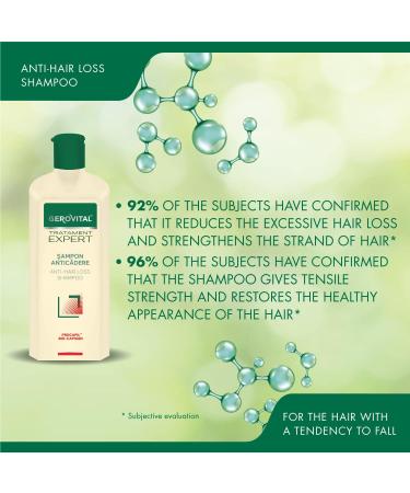 Gerovital Tratament Expert 400ml: Anti-Hair Loss Shampoo for Stronger, Thicker Hair Growth - Buy Online on GoSupps.com