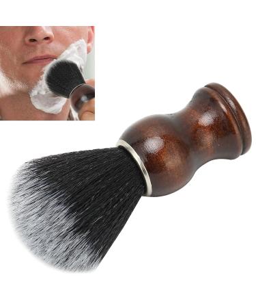 Premium Hair Shaving Brush for Men | Wooden Handle Barber Tool for Rich Lather | Travel-Friendly Razor Brush - Buy Online on GoSupps.com