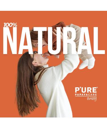 P'ure Papayacare Nettoyant t te aux pieds pour b b avec papaye et calendula hydrate et nettoie la peau de b b 150 ml - Buy Online on GoSupps.com