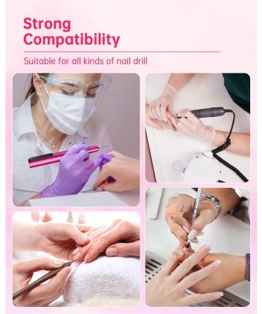 YBLNTEK Cordless Nail Drill Holder Stand Wooden Nail Drill Bits Holder Cuticle Remover Drill Bits Holder Electric Nail File Bits Stand Organizer for Manicure Pedicure Tools Nail Salon Home - Buy Online on GoSupps.com