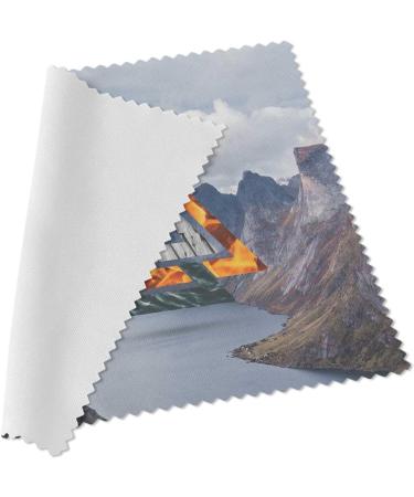 Urban Backwoods Valknut Symbol II Microfiber Cloth - Premium Glasses Cleaning Cloth for Eyewear & Screens - International Shipping Available - Buy Online on GoSupps.com