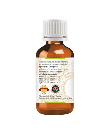 Buy Pure Ashwagandha Oil (30ml) - Organic Withania Somnifera for Wellness | International Shipping Available - Buy Online on GoSupps.com