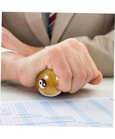 Beaupretty 2-Pack Chinese Massage Balls - Stress Relief Tools for Hand Exercises | Metal Massage Globes - Buy Online on GoSupps.com