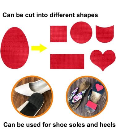 Unikstep 5 Pairs Shoe Sole Anti Slip Grips - Khaki | Non Skid Rubber Pads for Noise Reduction & Protection - Buy Online on GoSupps.com