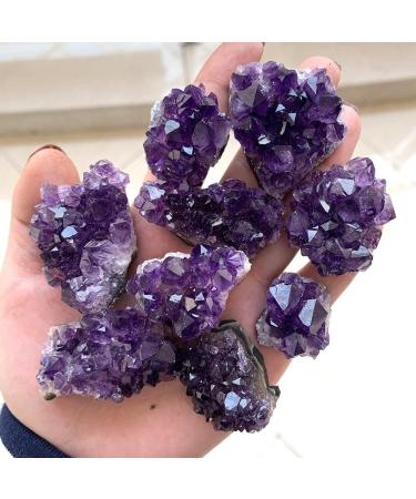 Natural Crystal Rough Natural Crystal Rough 1pcs Natural Amethyst Quartz Purple Crystal Cluster Stones Specimen Home Decoration Crafts Decoration Ornament - Buy Online on GoSupps.com