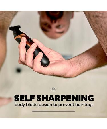 Dollar Shave Club Double Header Electric Trimmer Grooming Set | 4-Blade Razor Cartridges, Shave Cream, Post Shave Dew | Black Trimmer Handle | Best Shave Bundle - Buy Online on GoSupps.com