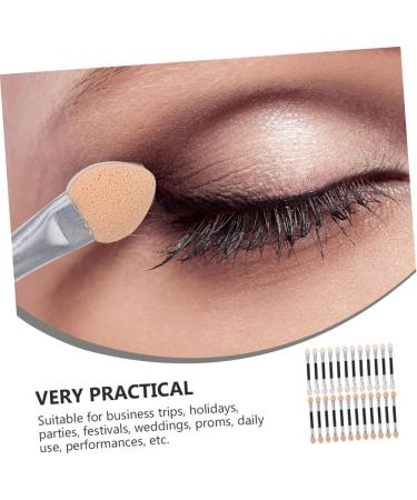 Baluue 96 Pcs Latex Eye Shadow Stick Cosmetics Brush Eye Makeup Eye Shadow Applicator Aluminum - Buy Online on GoSupps.com
