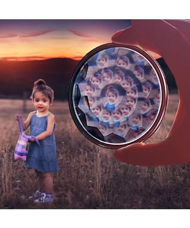 Kaleidoscope Glass Prism Camera Filter 77MM | Prismatic Effect for DSLR Photography - Buy Online on GoSupps.com