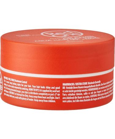 Kirmizig l RedOne Hair Styling Wax Orange 3x 150 ml EdgeControl UltraHold Gel Wax Men & Women Hair Wax Melon Scent Maximum control 3 pieces - Buy Online on GoSupps.com