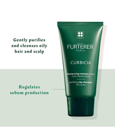 Ren Furterer - CURBICIA - Purifying Lightness Shampoo - Shampoo For Oily Hair - Sebum Control - 150ml - Buy Online on GoSupps.com