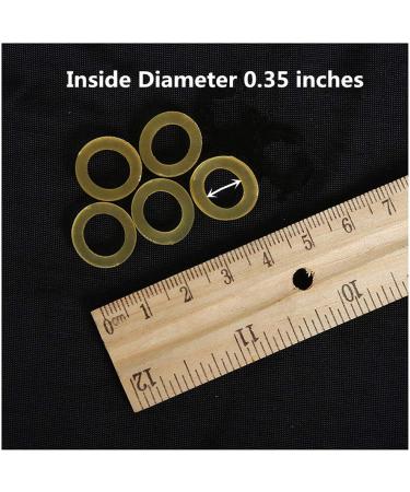 1500 Pcs Pet Silicone Rubber Hair Ties - Light Yellow | Dog Grooming Top Knots & Hair Bows for Cats, Dogs, Little Girls - Buy Online on GoSupps.com