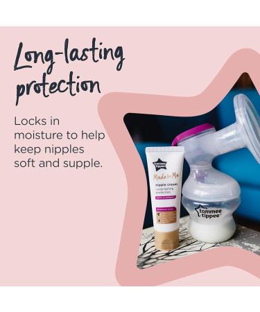 Tommee Tippee Made for Me Nipple Cream - 100% Natural, Hypoallergenic Relief for Sore Nipples - Buy Online on GoSupps.com