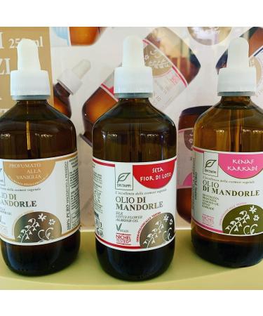 Dr.Taffi Huile d'amande douce Kenaf Carcadade 250 ml pour la peau et les cheveux - Buy Online on GoSupps.com