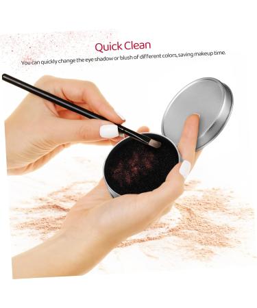 Beavorty 9 Sets Makeup Brush Cleaning Box Makeup Brush Cleaner Pad Make up Brush Clean Pad Quick Color Change Sponge Portable Makeup Brush Cleaner Sponges Foundation Makeup Brush Dry Sponge - Buy Online on GoSupps.com