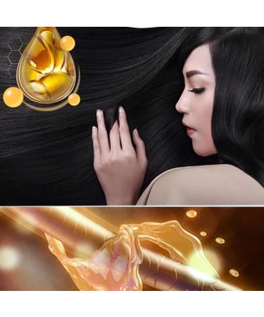 Teinture capillaire douce base de plantes usage rapide extrait de plante pure pour cheveux gris teinture bulles avec masque capillaire adoucit et ajoute de la brillance (dark brown) - Buy Online on GoSupps.com
