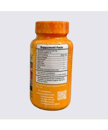 Maznatura Gastric Ulcers ( lceras Gastricas y Heridas) 100% Natural 90 Capsules 500MG - Buy Online on GoSupps.com