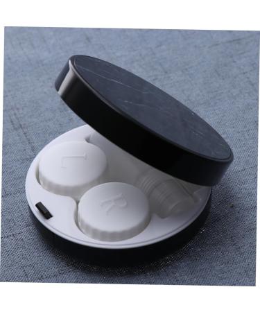 Solustre 2-Piece Contact Lens Holder & Applicator Case Kit - Marble Mirror Box for Convenient Storage - Buy Online on GoSupps.com