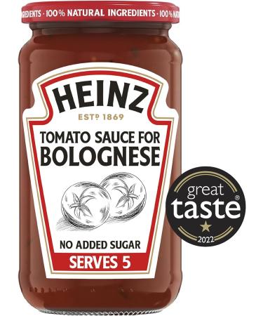 Heinz Tomato Sauce for Bolognese 490g - Authentic Italian Flavor | Buy Now - Buy Online on GoSupps.com