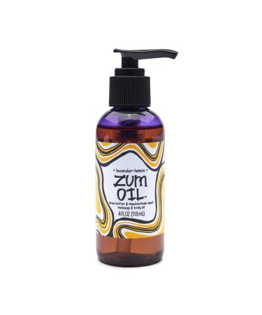 Zum Massage and Body Oil - Lavender-Lemon - 4 fl oz