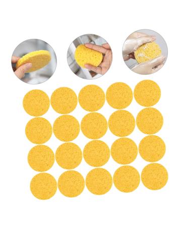 FRCOLOR 100 Pcs Cellulose Makeup Sponge Set - Spa Bathing & Makeup Remover Puffs for Flawless Skin - Buy Online on GoSupps.com