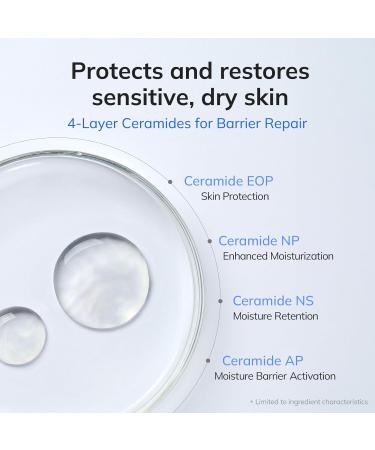 keenoniks Ceramide Aurora Dewy Toner Deeply Hydrating & Barrier-Repair Toner for Radiant Healthy Skin - Korean Skincare for Sensitive Skin - 300ml (10.14 fl oz) - Buy Online on GoSupps.com