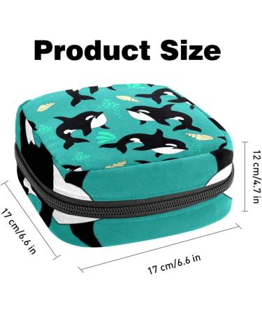 Buy Multi-Colored Storage Bags for Women's Menstrual Products | Zippered Pockets for Cups Tampons & More | International Shipping Available - Buy Online on GoSupps.com