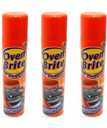 Oven & Grill Cleaner 300ml - Heavy Duty BBQ Cleaning Spray for Sparkling Results - Effective Stove Deep Cleaning For Cooking Equipment - Food-Safe Grill Spray