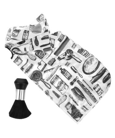 1 Set Haircut Shawl Hairdressing Cape Soft Neck Cleaning Brush Haircut Cape Hair Salon Cape Hair Stylist Cape Haircut Umbrella Hair Styling Cape Haircut Apron Modeling Shave Man