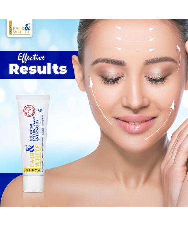 FAIR & WHITE Skin Brightening Gel Cream 30ml - For Neck, Face, Armpit & Private Areas - Buy Online on GoSupps.com