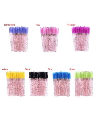 50pcs Green Disposable Eyelash Brushes & Spiral Wands - Mascara Applicators Eyelash Curlers & Eyebrow Combs for Perfect Makeup - Buy Online on GoSupps.com