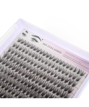 FRCOLOR DIY Eyelash Kits - Individual Lash Clusters & Tools | Curved Tweezers Glue Remover & Brush for Self Application - Buy Online on GoSupps.com