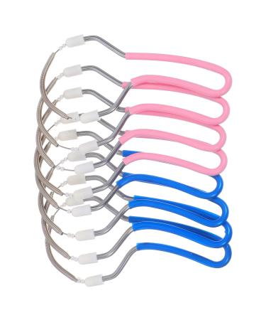 8 pi ces Outil pilation Faciale Ressort pilateur Manuel Compact pour Femmes limination Rapide des Poils Fins Visage L vre Menton Joues Pratique pour Usage Quotidien et