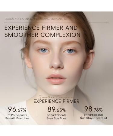 Skin Care Gifts for Women Teen Girls Snail Skin Care Travel Essential Kit with Cleanser Toner Serum Eye Cream Facial Moisturizer for - Buy Online on GoSupps.com